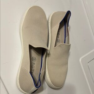 Rothy's Men's Beige Slip-On Shoes